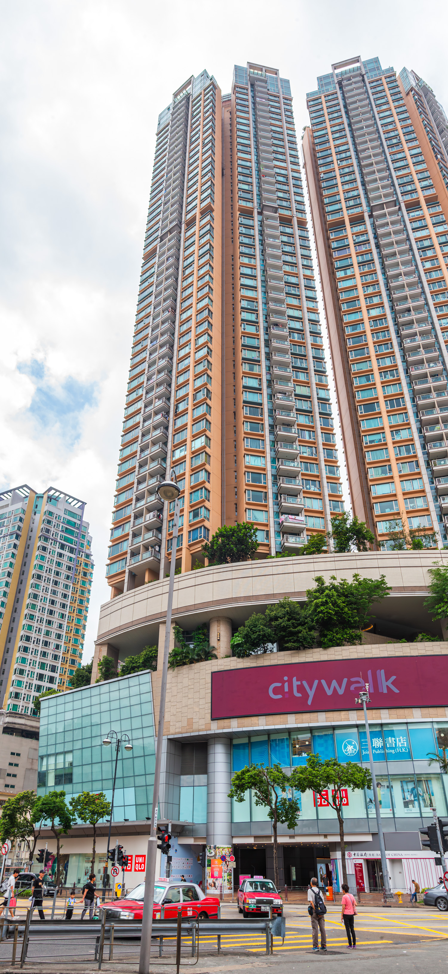 Vision City Tower 6, Hong Kong - Looking up. © Mathias Beinling